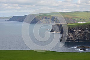 View from Troup Head in Scotland