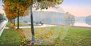 View of Tsaritsyno  pond