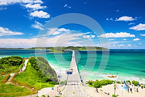 View of Tsunoshima in Shimonoseki, Yamaguchi, Japan