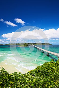 View of Tsunoshima in Shimonoseki, Yamaguchi, Japan