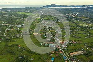 View of Tuaran Town, Sabah Borneo Malaysia