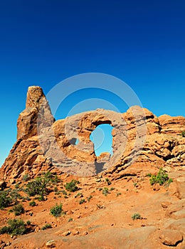 The view of Turret Arch