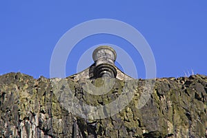 View of a Turret, Edinburgh Castle, Scotland