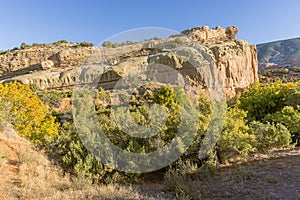 View of Turtle Rock next to Cub Creek Road