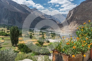 View of Turtuk village - Ladakh, India