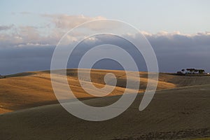 View of the Tuscan countryside