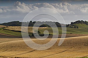 View of the Tuscan countryside