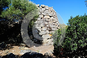 View of the Tuttusoni nuraghe