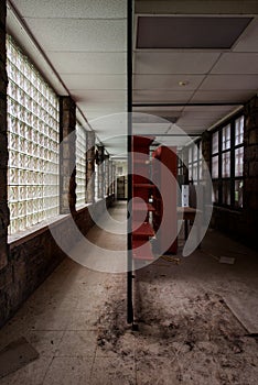 Two Hallways - SCI Cresson Prison / Sanatorium - Pennsylvania photo