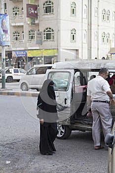 View of the typical architecture of Yemen