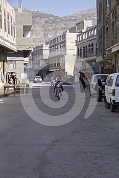View of the typical architecture of Yemen