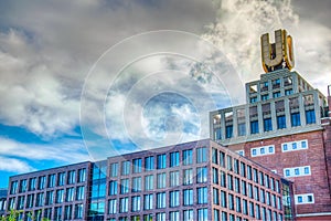 View of the U Tower in Dortmund, Germany