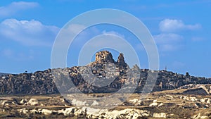 View from Uchisar Town and Castle