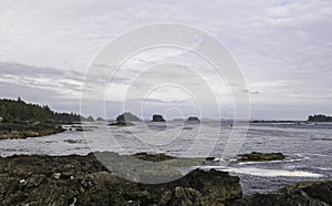 View of Ucluelet coast