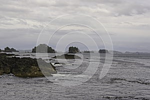 View of Ucluelet coast