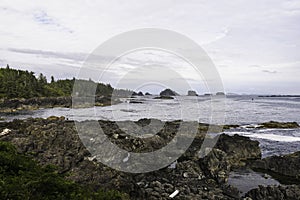 View of Ucluelet coast