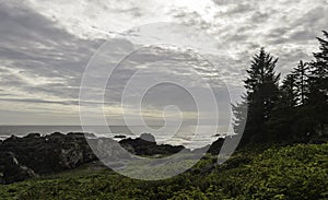 View of Ucluelet coast