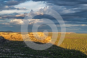 View of Ugab valley and terraces, Damaraland, Namibia