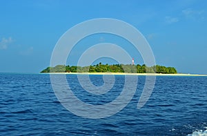 View of Ukulhas, Maldives