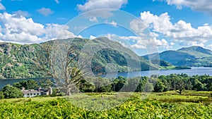 View of Ullswater Lake, Lake District, UK