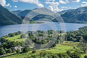 View of Ullswater Lake, Lake District, UK