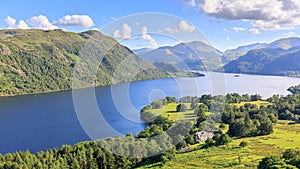 View of Ullswater Lake, Lake District, UK