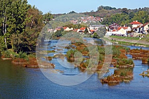View of Una river
