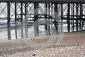 View under the pier