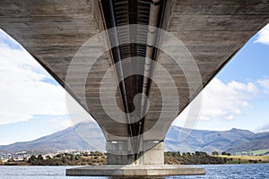 View underneath the Bowen Bridge