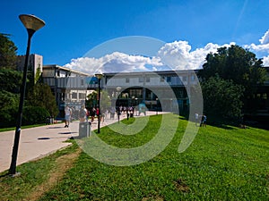 View of University campus access photo
