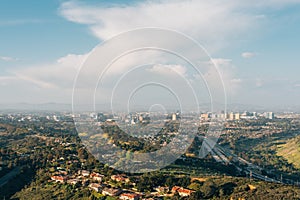 View of University City, from Mount Soledad in La Jolla, San Diego, California photo