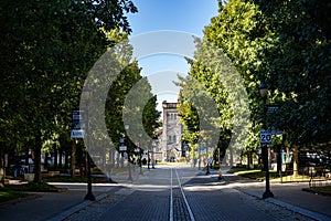 View of University of Toronto campus.