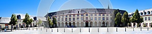 View of the upper castle place at Siegen, NRW, Germany