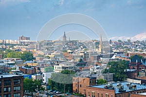 View of Upper Fells Point, in Baltimore, Maryland