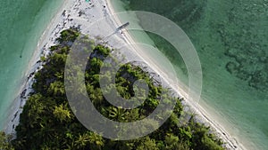 View of Uran Island in East Seram Regency, Maluku