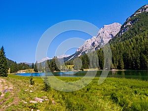 Valagola Lake, Dolomites, Italy