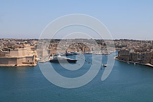 View of Valetta, the capital of Malta