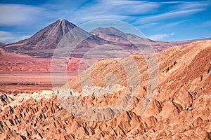 View from Valle de la Muerte, Chile photo