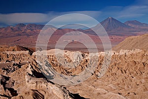 View from Valle de la Muerte (Death Valley), Chile