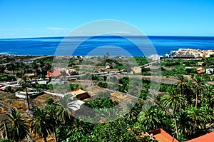 View of Valle Gran Rey La Gomera