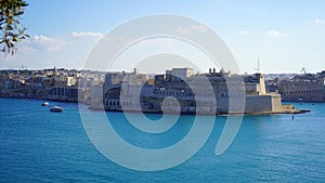 View from Valletta, capital of Malta, UNESCO World Heritage Lis