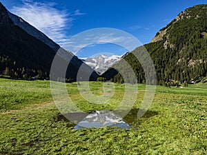 View of the valley of Cogne