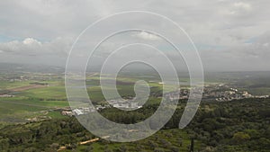 View of the valley from Mount Carmel