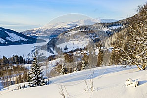 View Are valley wintertime