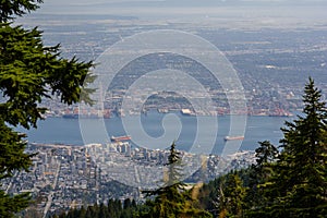View of Vancouver from Graus Mountain