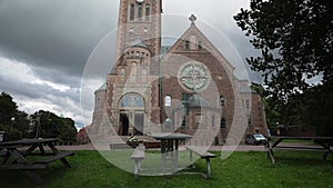 A view of the Vasa church in Gothenburg