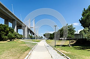 Vasco de Gama Bridge photo