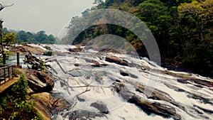View of Vazhachal Falls in Kerala, India