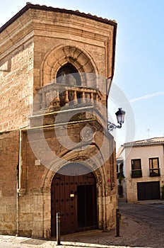 View of Vazquez house, Ciudad Rodrigo, Salamanca province, Spain