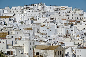 Vejer de la Frontera, a pretty white town in the province of Cadiz, Andalusia, Spain photo
